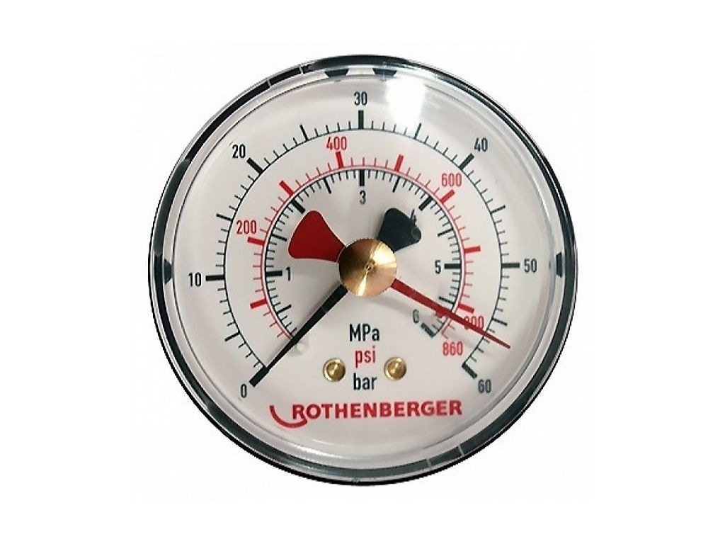 ROTHENBERGER V12103100 Манометры для пневмоинструмента